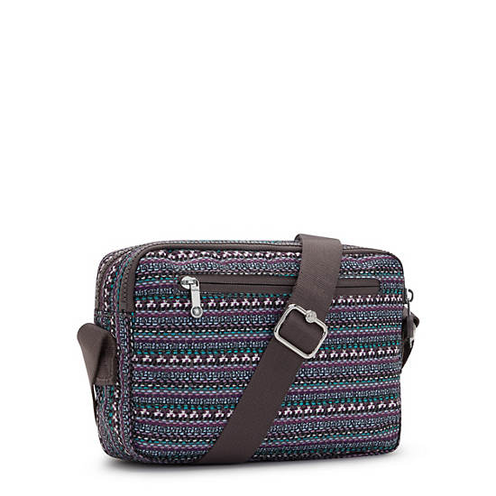 Kipling Abanu Medium Printed Crossbody Väska Marinblå | SE 2192HA